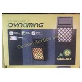 4PK SOLAR LED WALL LIGHTS