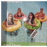 4PK FRUITY POOL FLOATS