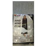 ADULT BLACK VELVET CLOAK
