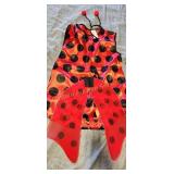 KIDS MED LADYBUG COSTUME