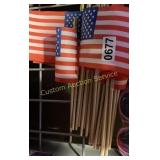 TINY AMERICAN FLAGS
