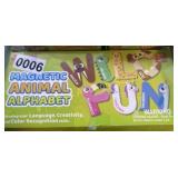 MAGNETIC ANIMAL ALPHABET