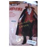 MENS LARGE VAMPIRE COSTUME
