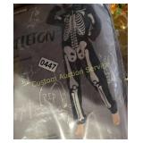 WOMENï¿½S SIZE LARGE SKELETON COSTUME