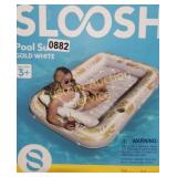 GOLD/WHITE TANNING POOL
