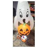 6FT GHOST & PUMPKIN INFLATABLE