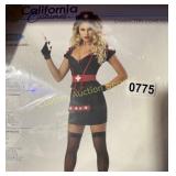 ADULT WOMENS SIZE LARGE NURSE COSTUME