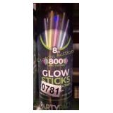 100 8' GLOW STICKS
