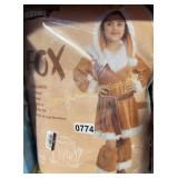 GIRLS SIZE 10-12 FOX COSTUME