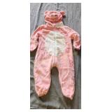 TODDLER PIG ONESIE COSTUME