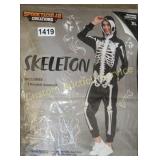 WOMENS XL SKELETON COSTUME