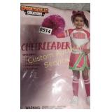 GIRLS SMALL CHEERLEADER COSTUME