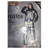 ADULT XL SKELETON COSTUME