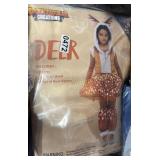 GIRLS SIZE 8-10Y DEER COSTUME