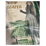 GIRLS SIZE 10-12Y REAPER COSTUME