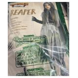 GIRLS SIZE 10-12Y REAPER COSTUME