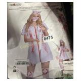 WOMENS SIZE XL BLOODY NURSE COSTUME