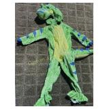 CHILDS SIZE 3T GREEN DRAGON COSTUME