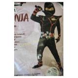 BOYS SIZE M NINJA COSTUME