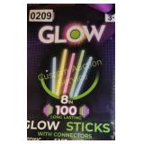 100PC GLOW STICKS
