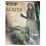 GIRLS SIZE 10-12Y REAPER COSTUME