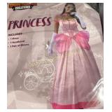 WOMENS SIZE LARGE PRINCESS COSTUME