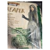 GIRLS SIZE 10-12Y REAPER COSTUME