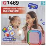 SPARKLE PORTABLE KARAOKE MACHINE