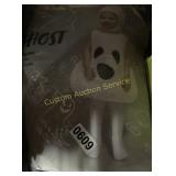 CHILDS SIZE 18-24M GHOST COSTUME