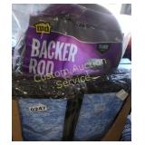 BOX OF AIR FILTERS & BACKER ROD