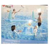 INFLATABLE VOLLEY & BASKETBALL POOL GAMES