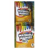 2PK WASHABLE MARKERS