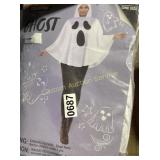 WOMENï¿½S ONE SIZE FITS ALL GHOST COSTUME