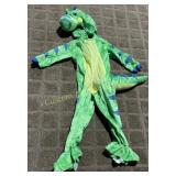 CHILDS SIZE 3T GREEN DRAGON COSTUME