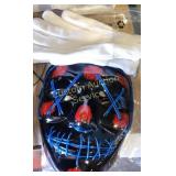 LIGHT UP CLOWN MASK & GLOVES