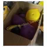 BOX OF RUBBER DUCKS
