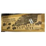 CONSTRUCTION CARRIER TRUCK TOY SET