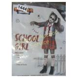GIRLS SMALL SCHOOL GIRL COSTUME