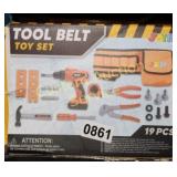 19PC TOOL BELT PLAY SET