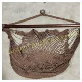 MOCHA CARIBBEAN HANGING HAMMOCK CHAIR RETAIL $149