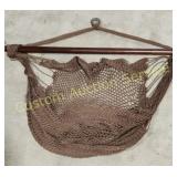 MOCHA CARIBBEAN HANGING HAMMOCK CHAIR RETAIL $149
