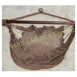 MOCHA CARIBBEAN HANGING HAMMOCK CHAIR RETAIL $149