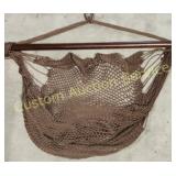 MOCHA CARIBBEAN HANGING HAMMOCK CHAIR RETAIL $149