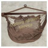 MOCHA CARIBBEAN HANGING HAMMOCK CHAIR RETAIL $149