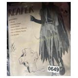 GIRLS SIZE 5-7 REAPER COSTUME