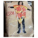 BOYS SIZE 10-12 PIZZA COSTUME