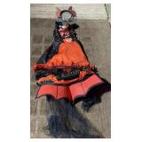 GIRLS SIZE S DARK VAMPIRE COSTUME