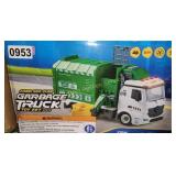 JUMBO SIDE DUMP GARBAGE TRUCK TOY SET