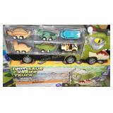 DINOSAUR CARRIER TRUCK TOY SET
