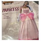 WOMENï¿½S SIZE LARGE PRINCESS COSTUME